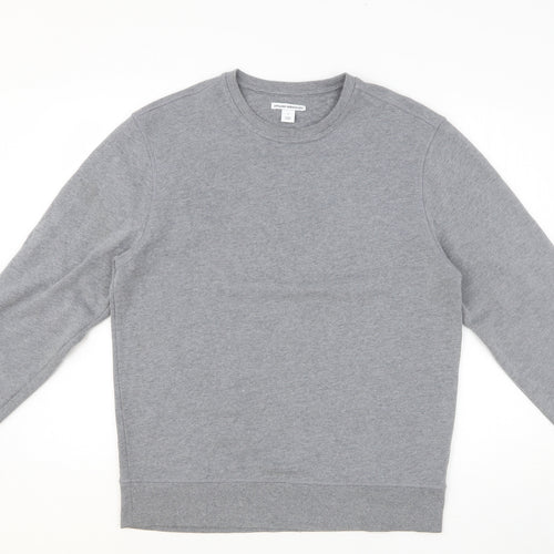 Amazon Womens Grey Cotton Pullover Sweatshirt Size M Pullover
