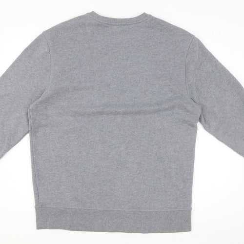 Amazon Womens Grey Cotton Pullover Sweatshirt Size M Pullover