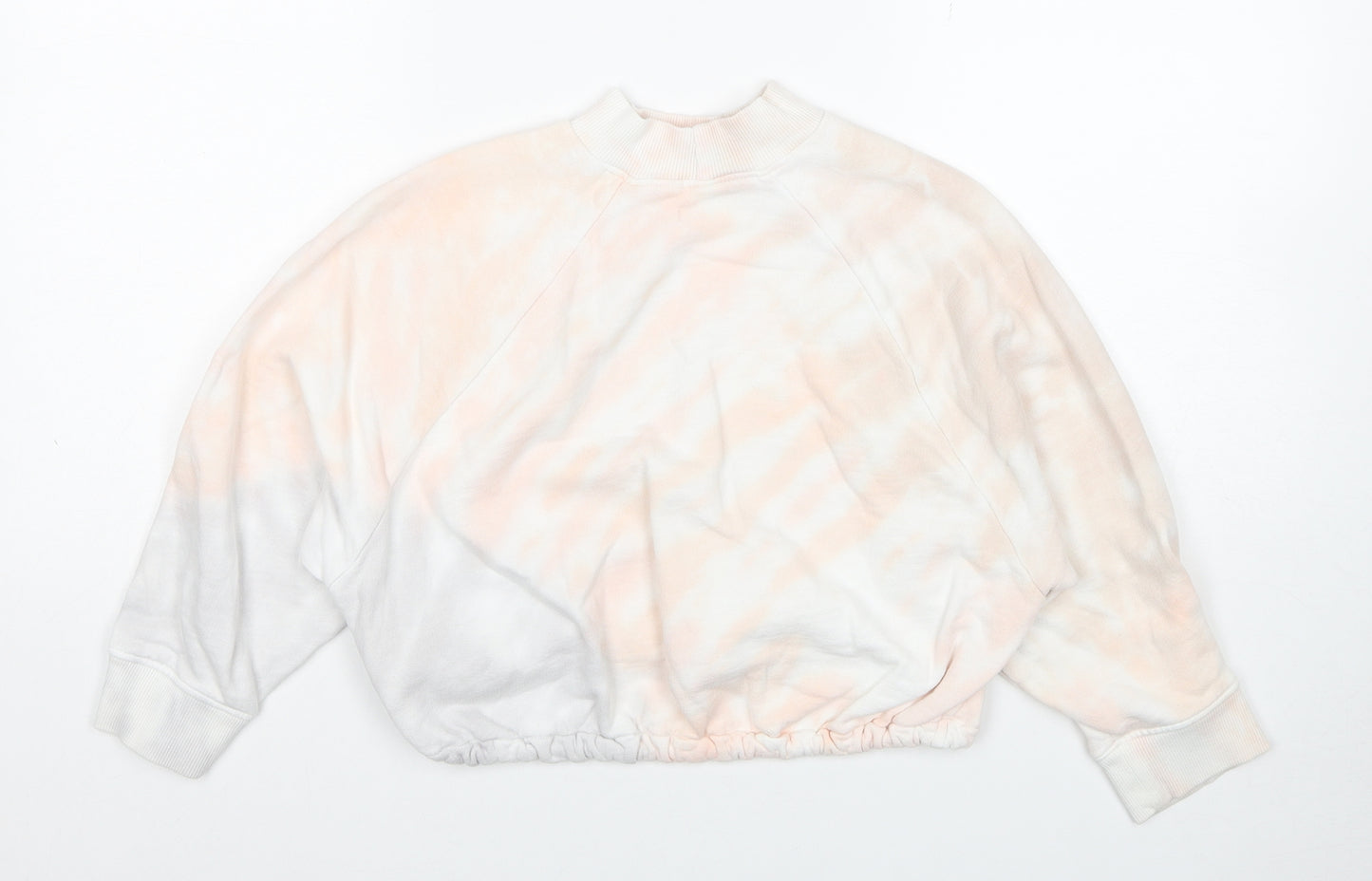 NEXT Girls Multicoloured Cotton Pullover Sweatshirt Size 8 Years Drawstring