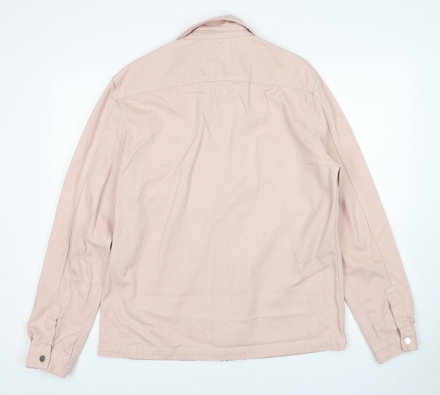 River Island Mens Pink Jacket Size L Zip