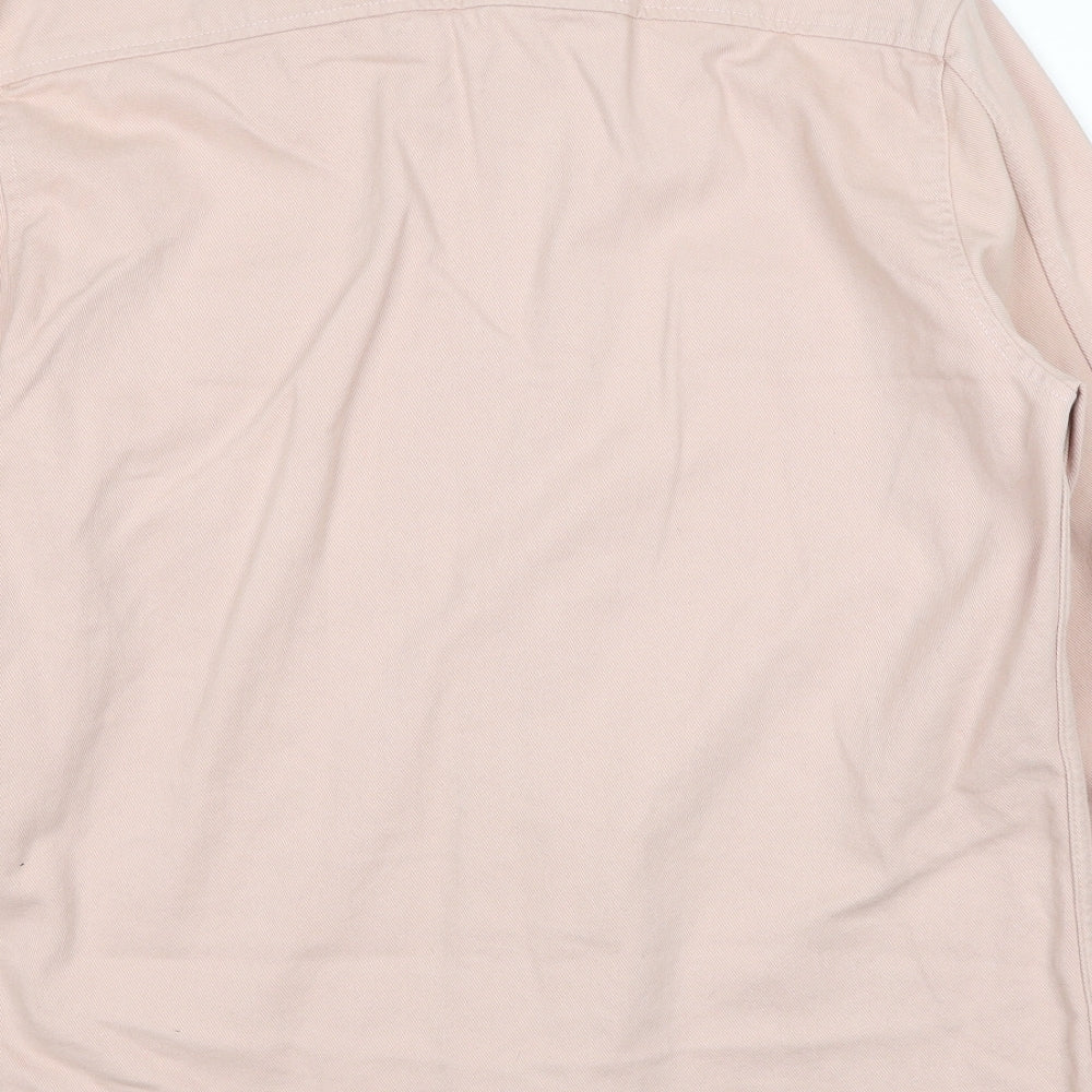 River Island Mens Pink Jacket Size L Zip