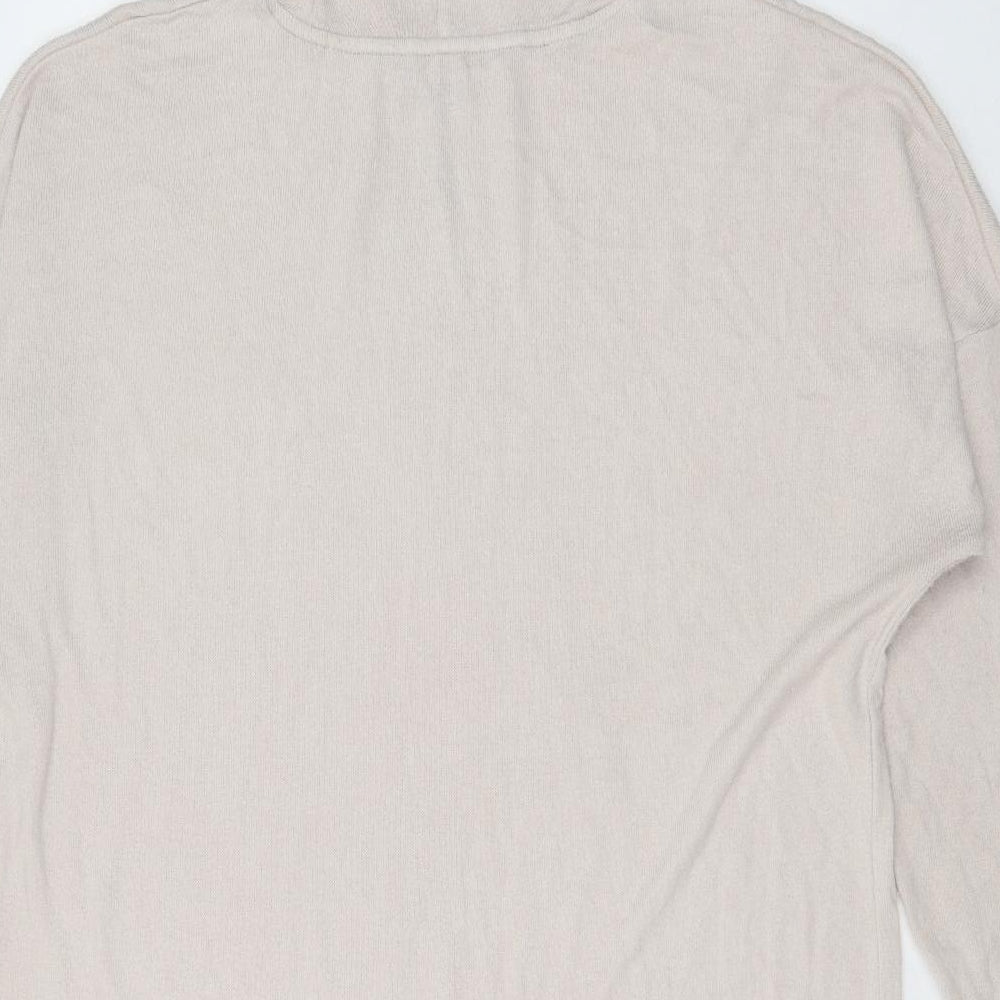 Primark Womens Beige Round Neck Polyester Pullover Jumper Size L - Bambi