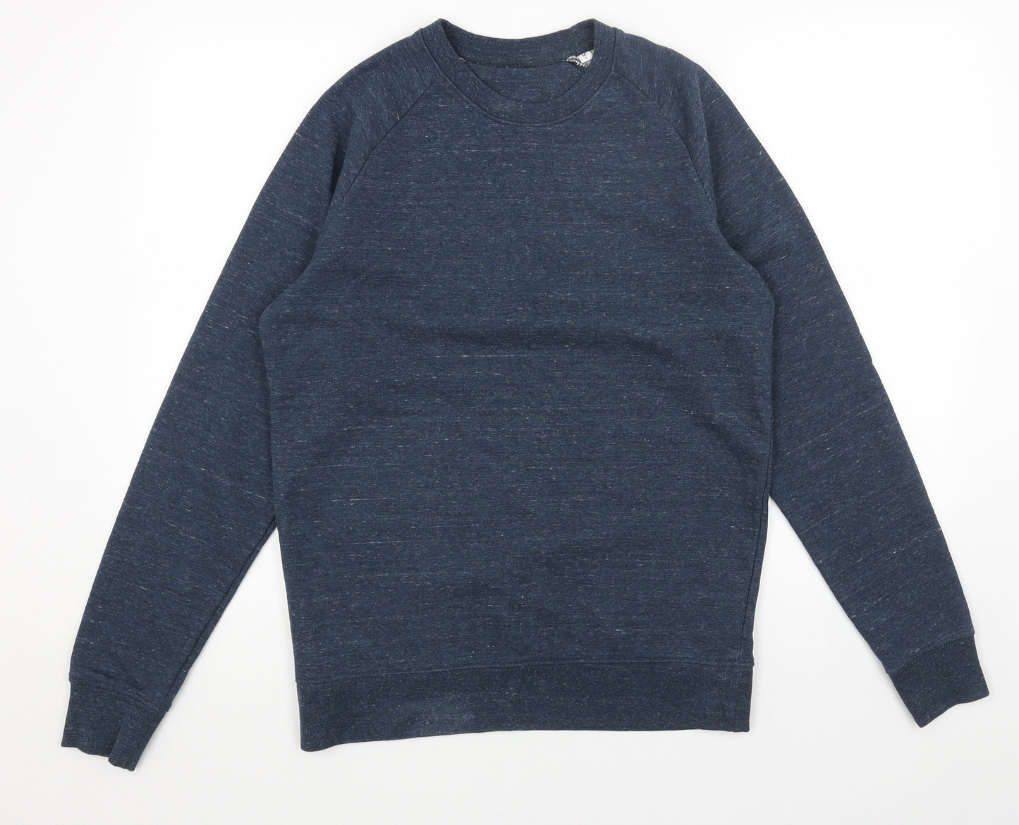 Preworn Womens Blue Cotton Pullover Sweatshirt Size M Pullover
