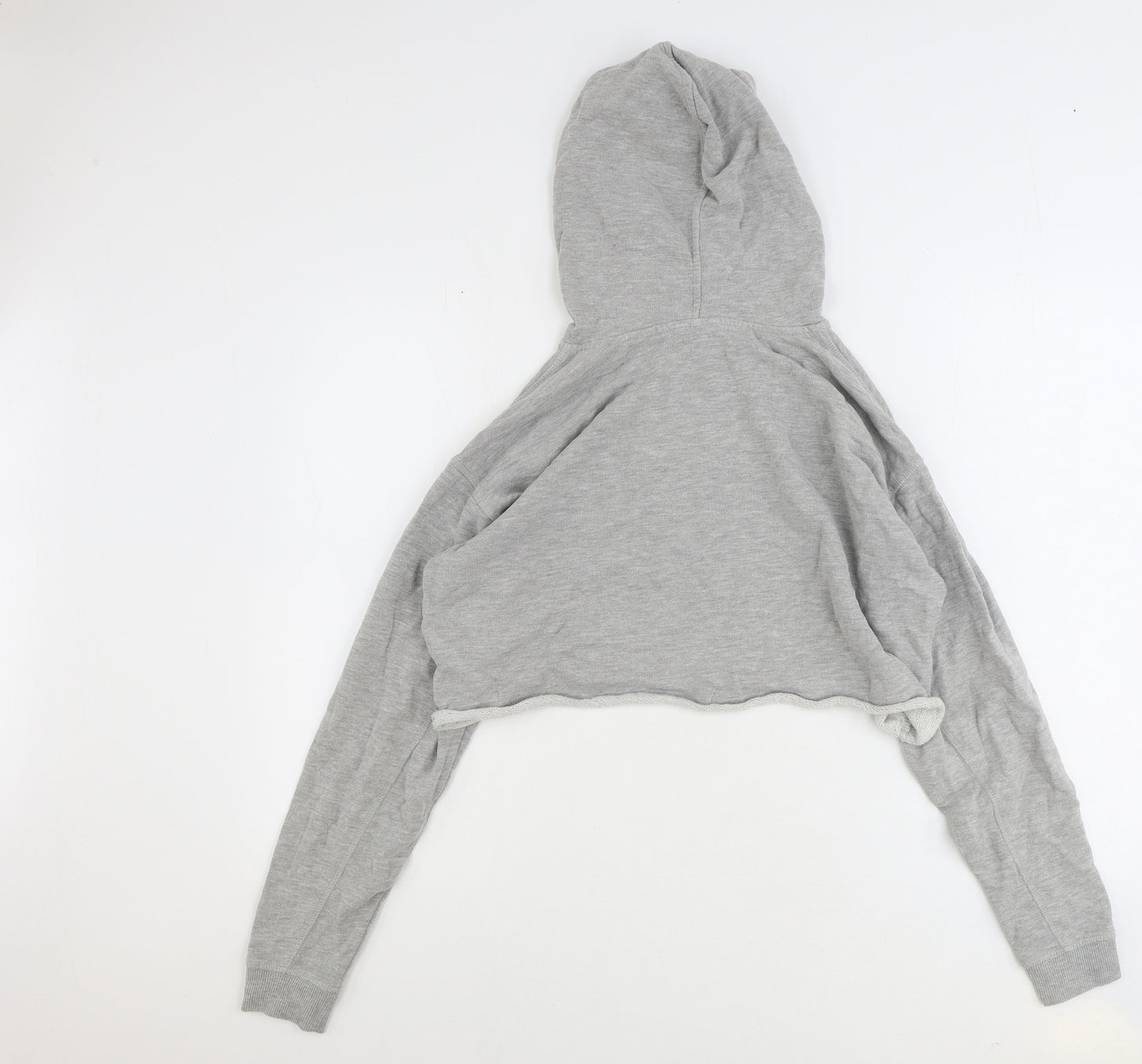 IVY PARK Womens Grey Cotton Pullover Hoodie Size S Pullover - Cropped