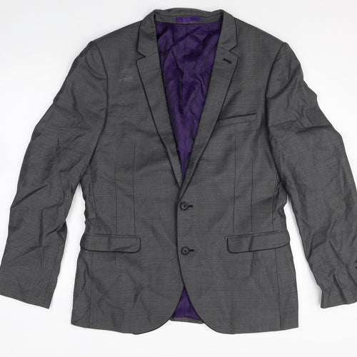 NEXT Mens Green Wool Jacket Blazer Size 42 Regular
