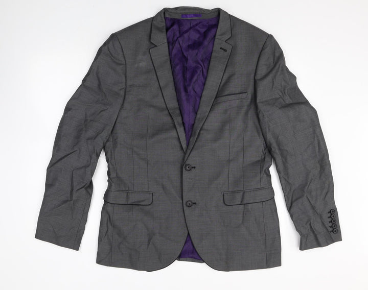 NEXT Mens Green Wool Jacket Blazer Size 42 Regular