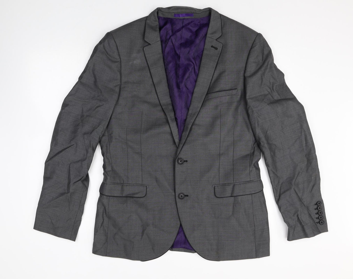 NEXT Mens Green Wool Jacket Blazer Size 42 Regular