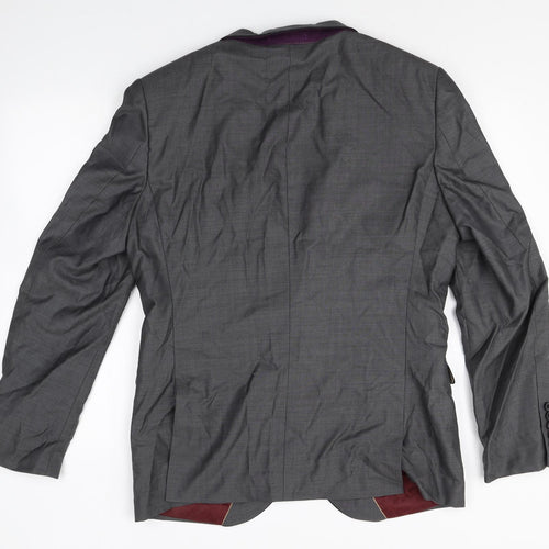 NEXT Mens Green Wool Jacket Blazer Size 42 Regular