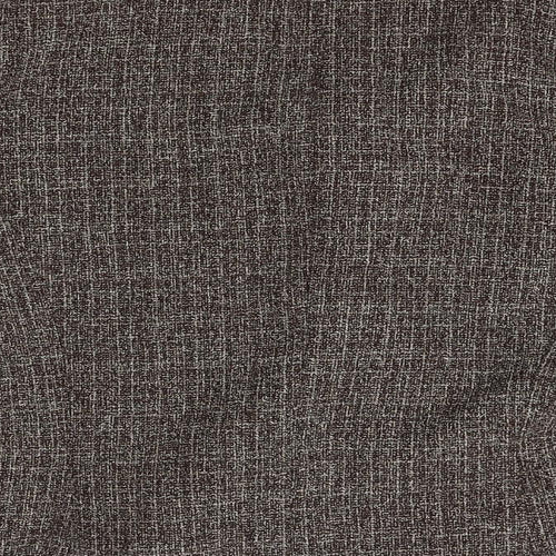 Roman Womens Brown Plaid Polyester Jacket Suit Size 16