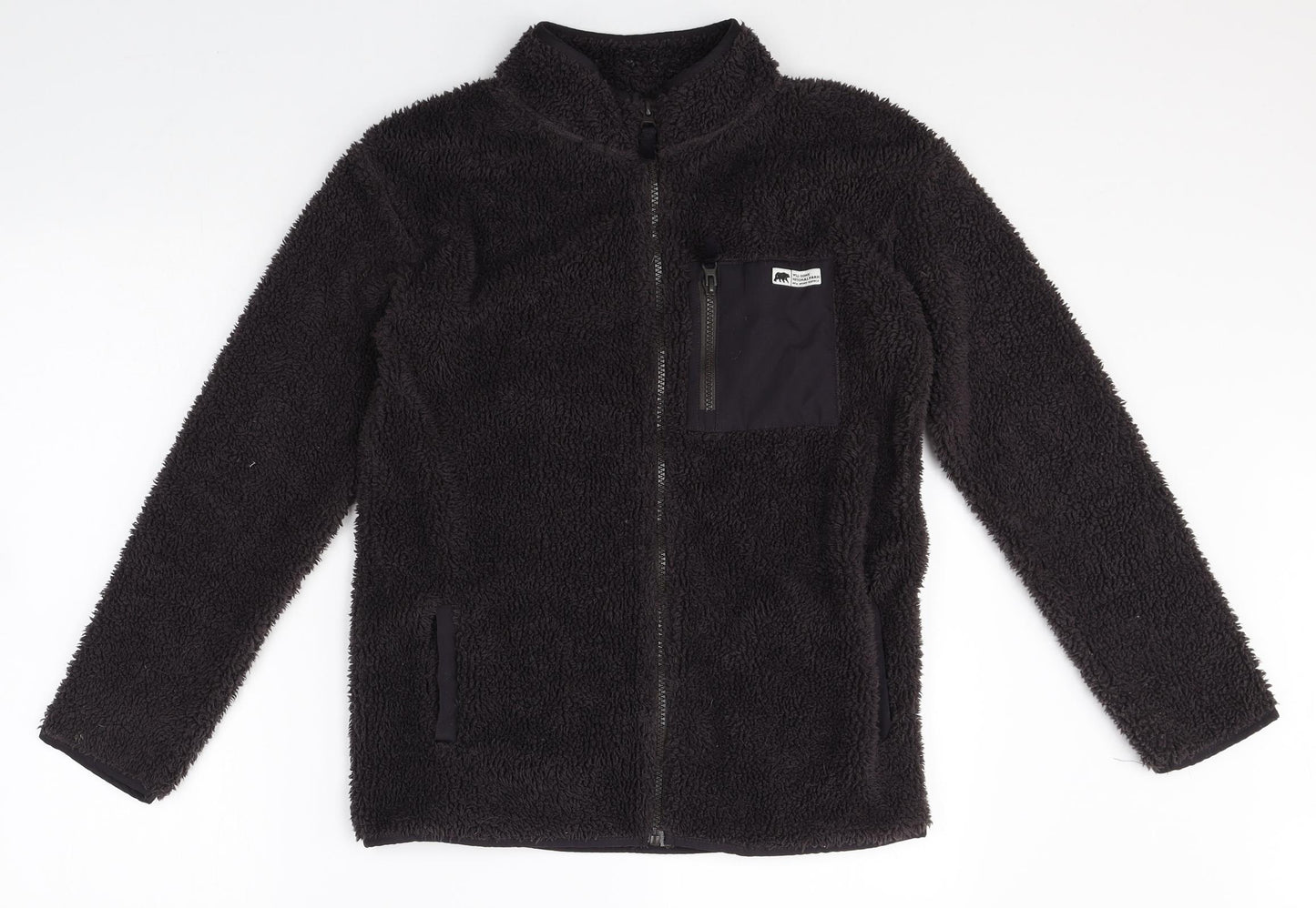 TU Boys Beige Jacket Size 12 Years Zip