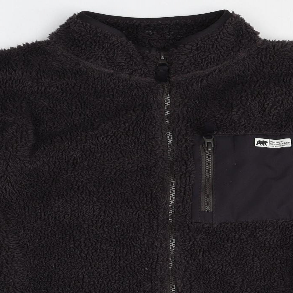 TU Boys Beige Jacket Size 12 Years Zip