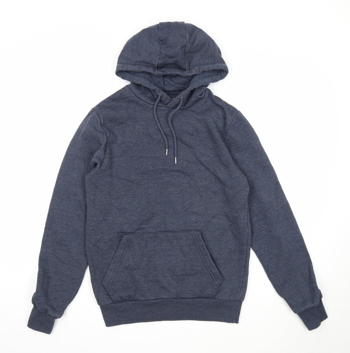 Primark Mens Blue Cotton Pullover Hoodie Size XS
