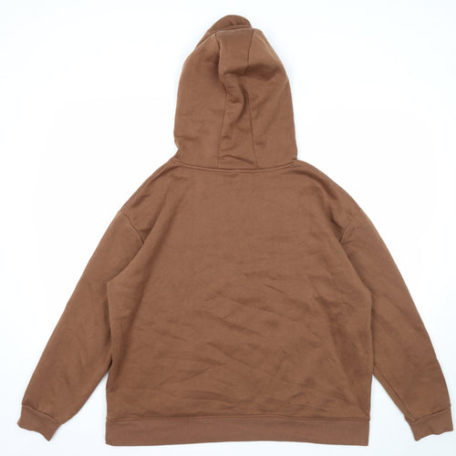 Primark Womens Brown Cotton Pullover Hoodie Size 18 Pullover - Merci