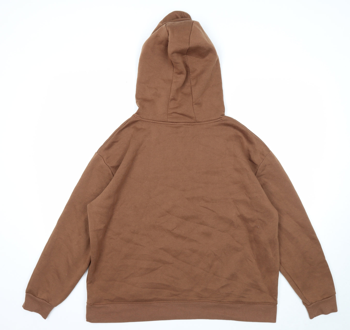 Primark Womens Brown Cotton Pullover Hoodie Size 18 Pullover - Merci