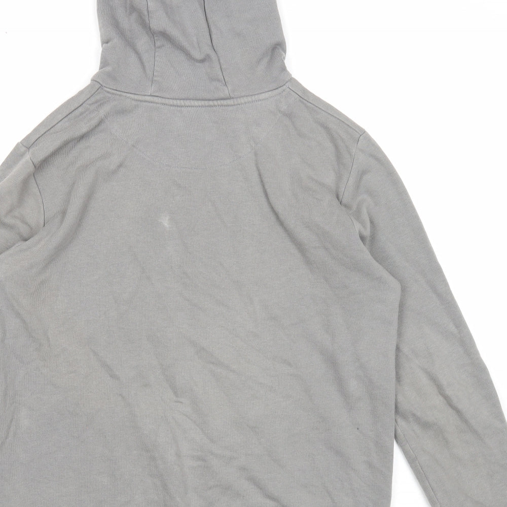 Marks and Spencer Boys Grey Cotton Pullover Hoodie Size 13-14 Years Pullover - Game Over