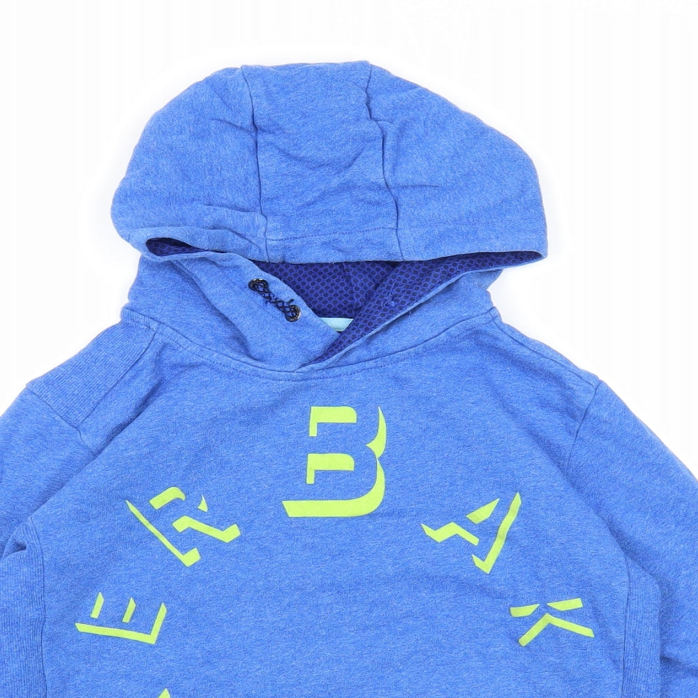 Ted Baker Boys Blue Cotton Pullover Hoodie Size 11-12 Years Pullover