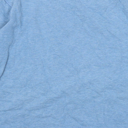 John Lewis Boys Blue Cotton Pullover Sweatshirt Size 12 Years Pullover - Venice