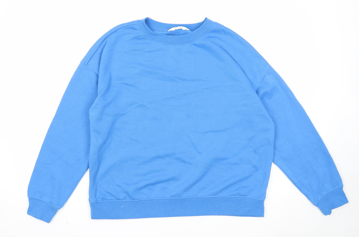 Primark Womens Blue Polyester Pullover Sweatshirt Size 12 Pullover