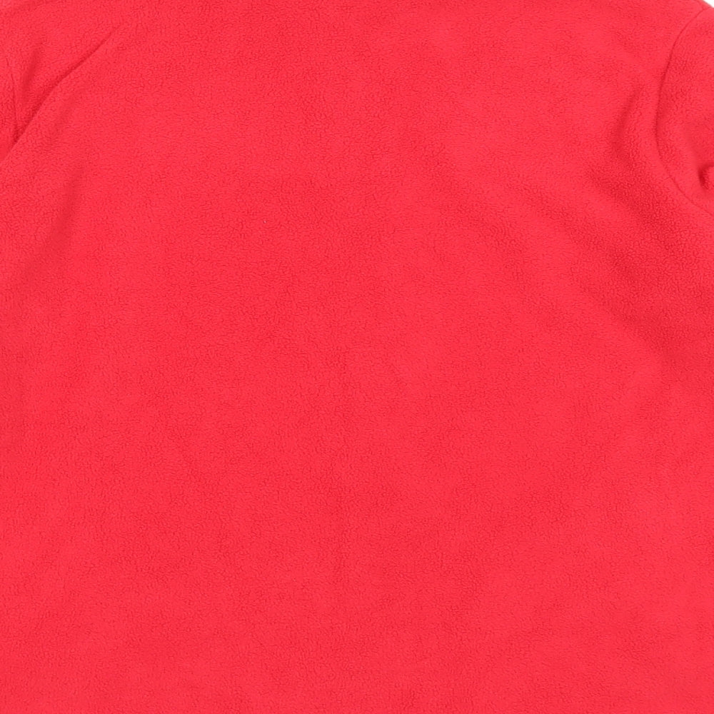 Marks and Spencer Womens Red Jacket Size 16 Zip