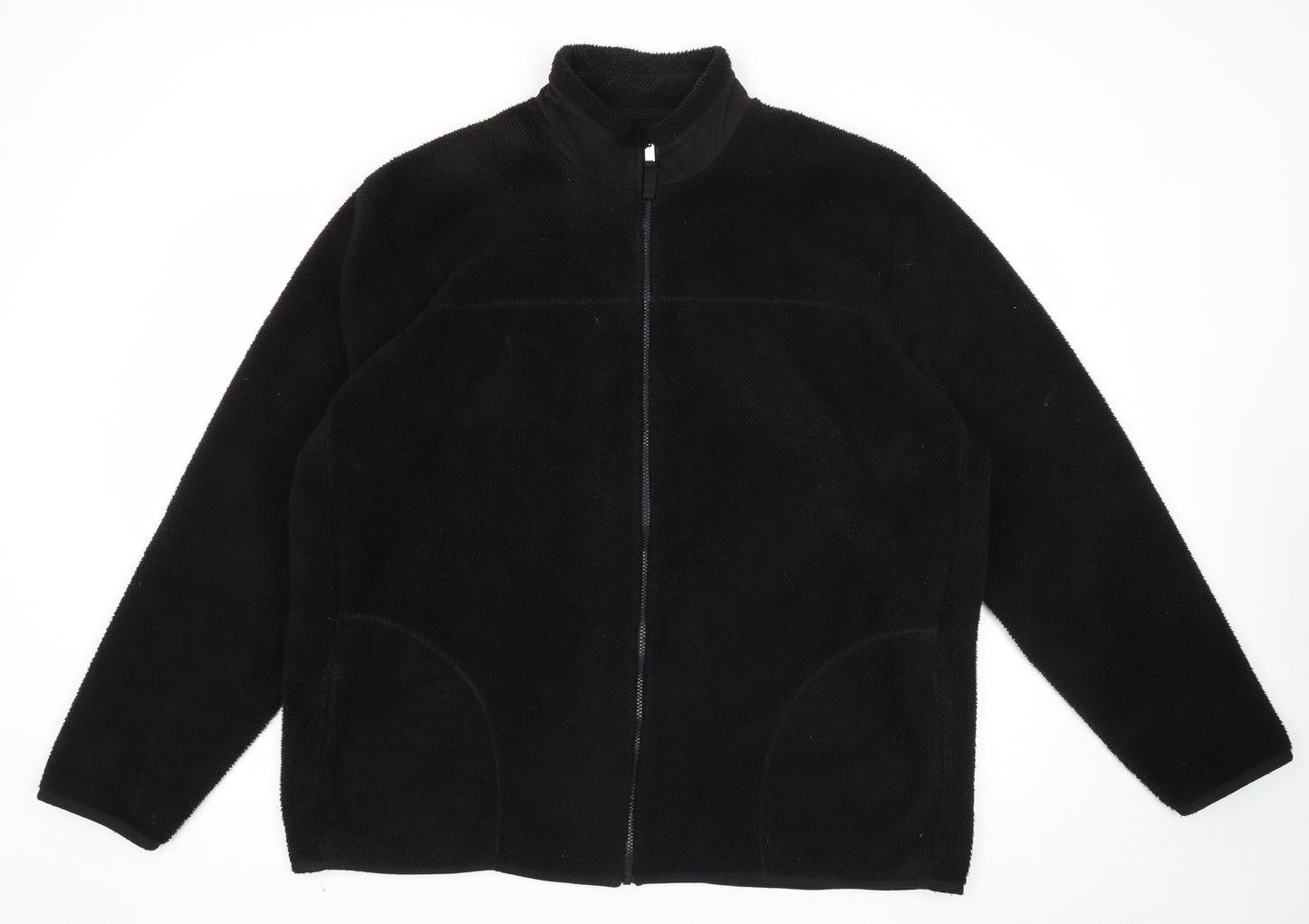 TU Mens Black Jacket Size 2XL Zip