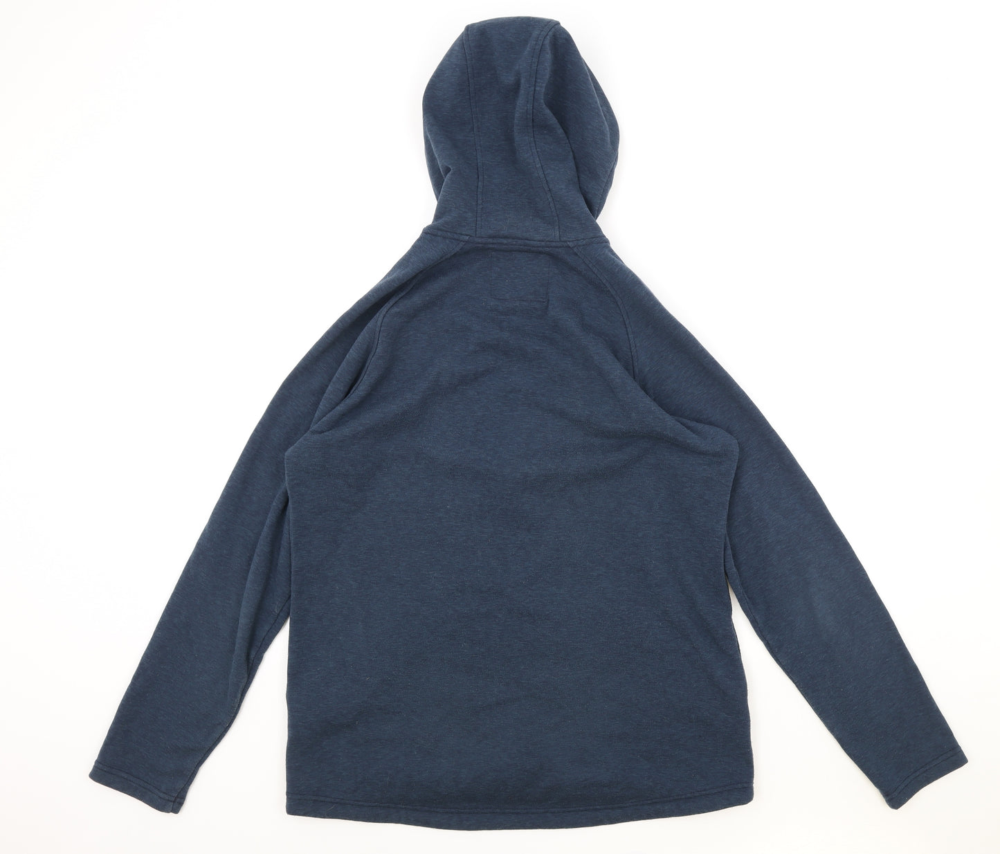 Sprayway Womens Blue Cotton Full Zip Hoodie Size 16 Zip