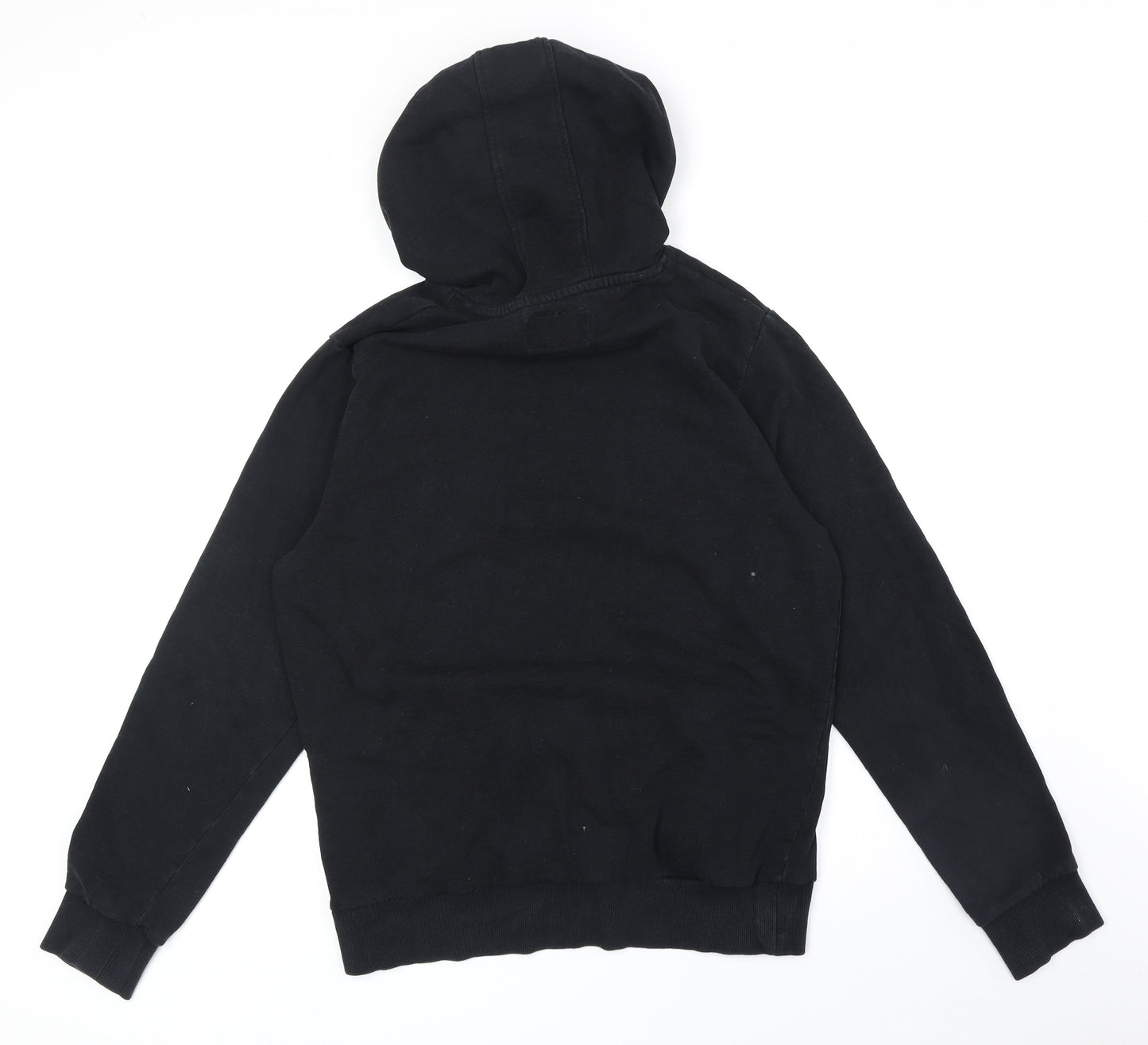 DNM DISSIDENT Mens Black Cotton Pullover Hoodie Size M