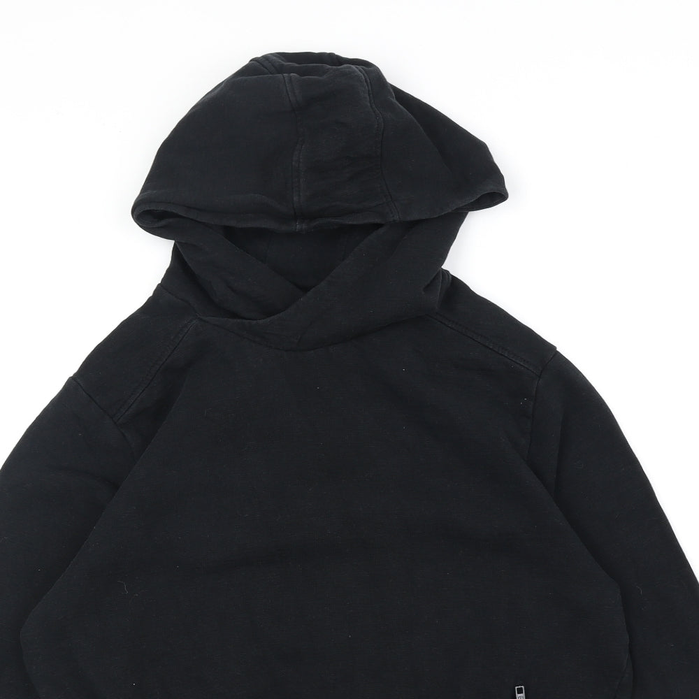 DNM DISSIDENT Mens Black Cotton Pullover Hoodie Size M