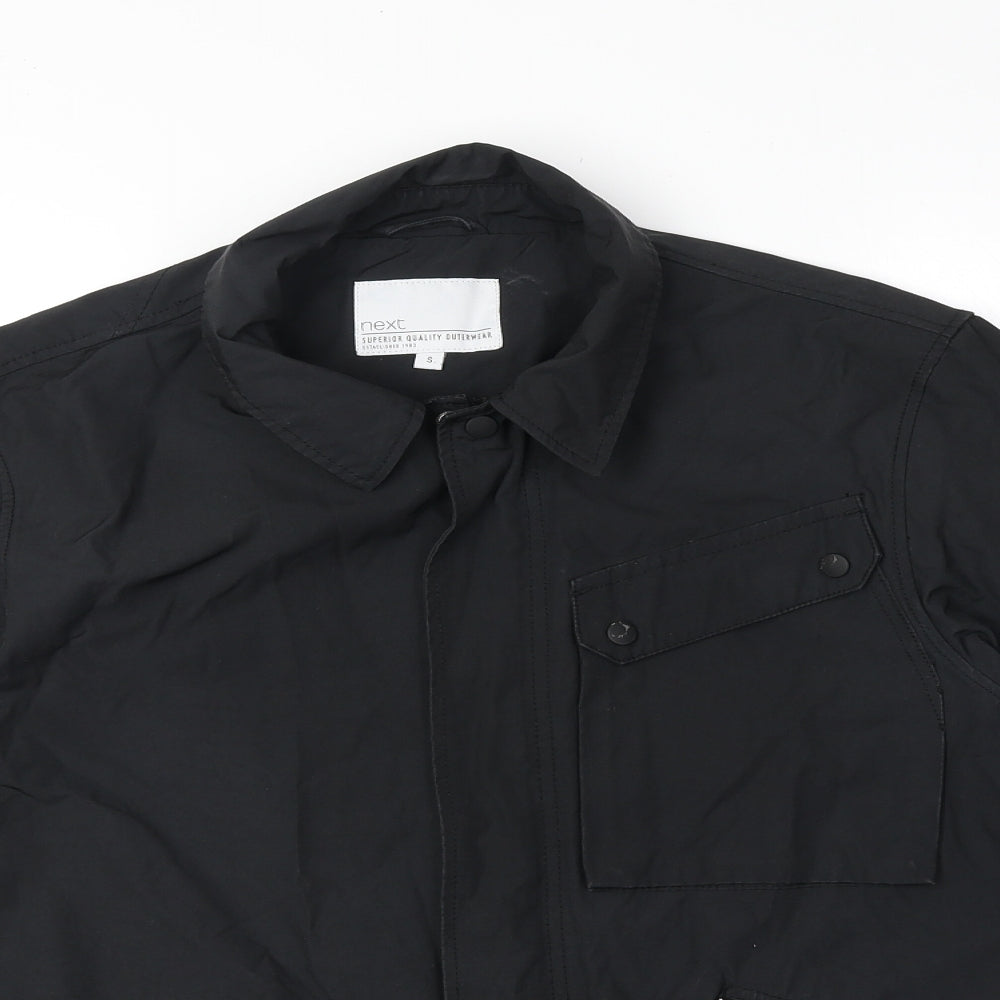NEXT Mens Black Jacket Size L Zip