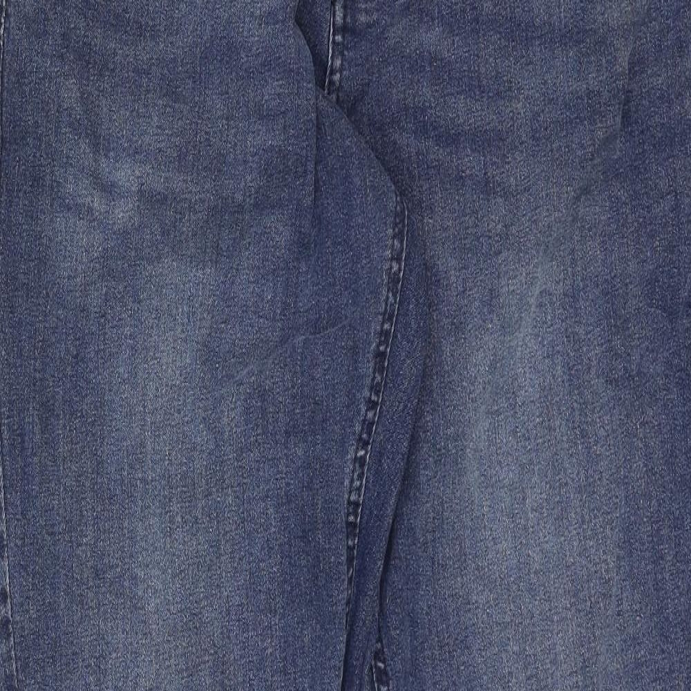 Denim & Co. Mens Blue Cotton Skinny Jeans Size 34 in Regular Button