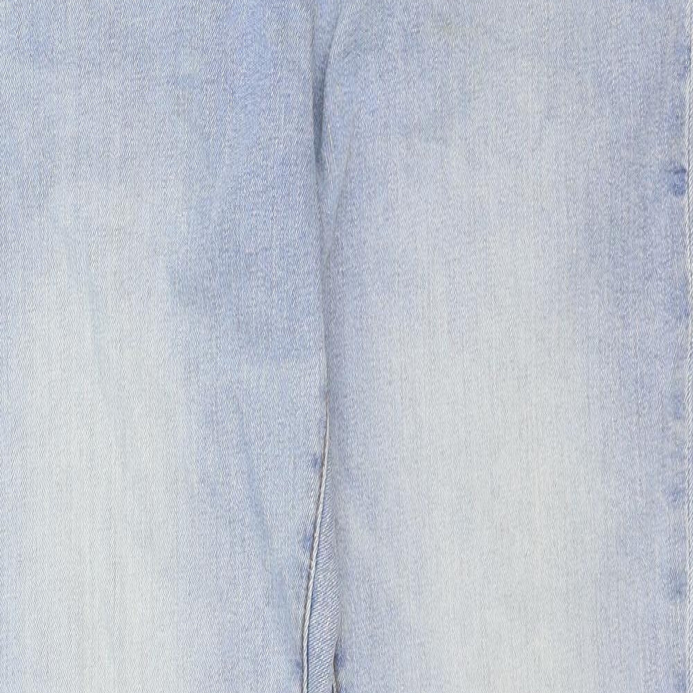 EDC Mens Blue Cotton Straight Jeans Size 36 in Regular Zip
