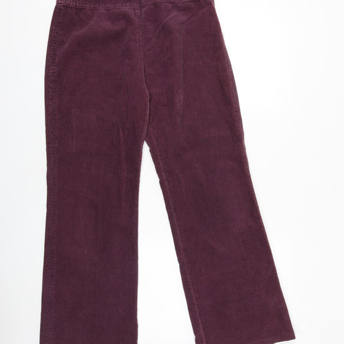 French Connection Girls Purple 100% Cotton Jogger Trousers Size 16 Years Regular Pullover
