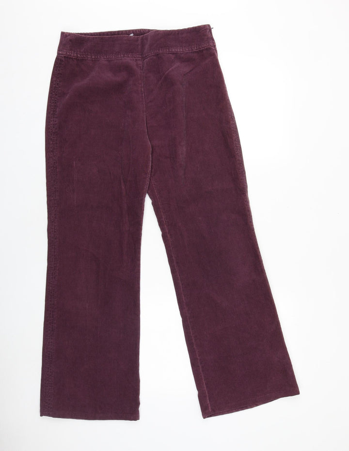 French Connection Girls Purple 100% Cotton Jogger Trousers Size 16 Years Regular Pullover