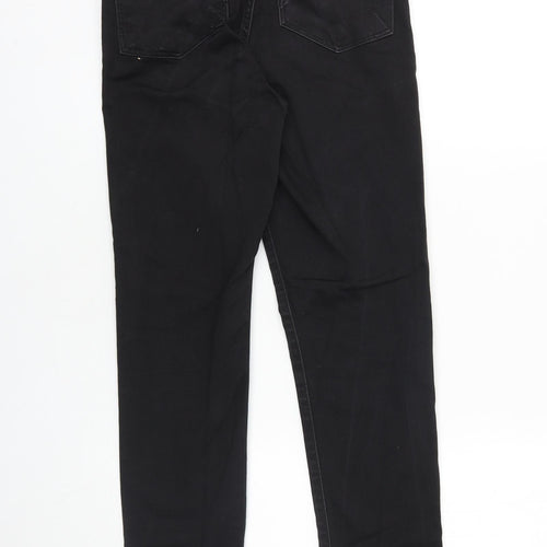 H&M Womens Black Cotton Skinny Jeans Size 27 in L28 in Slim Zip