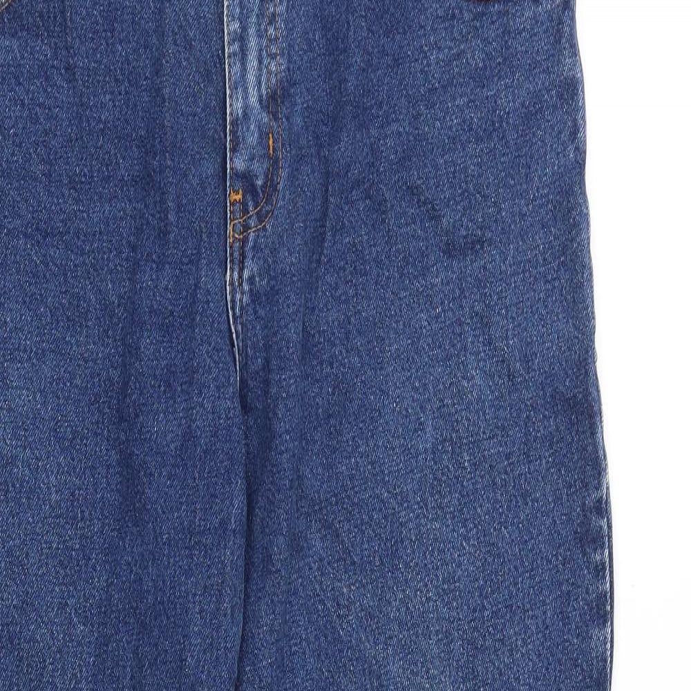 Capepoint Mens Blue Cotton Straight Jeans Size 36 in L29 in Regular Zip