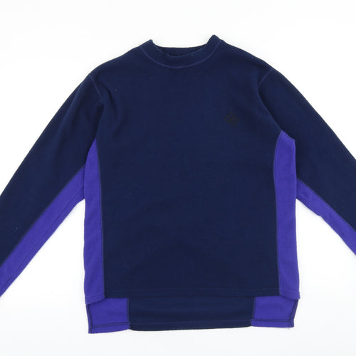 Ronhill Womens Purple Colourblock Polyester Pullover Sweatshirt Size L Pullover