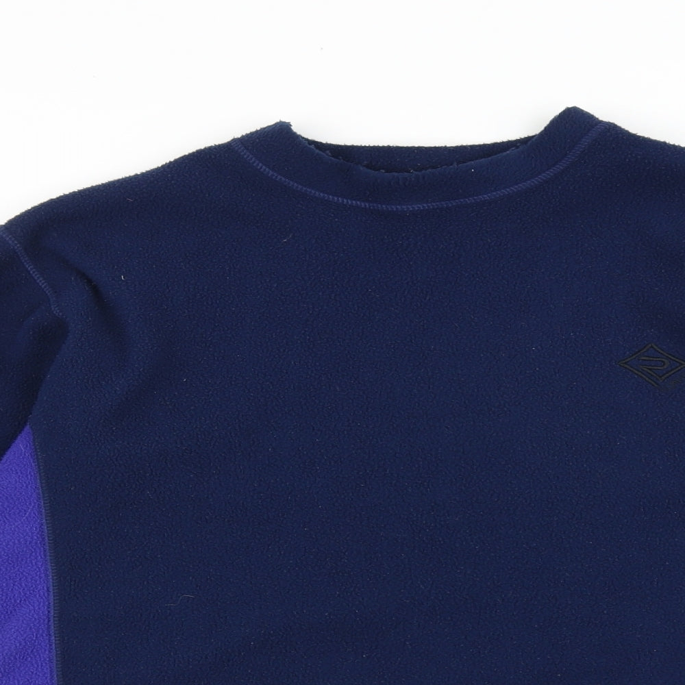 Ronhill Womens Purple Colourblock Polyester Pullover Sweatshirt Size L Pullover
