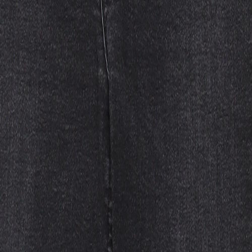 New Look Womens Grey Cotton Skinny Jeans Size 8 Regular Zip