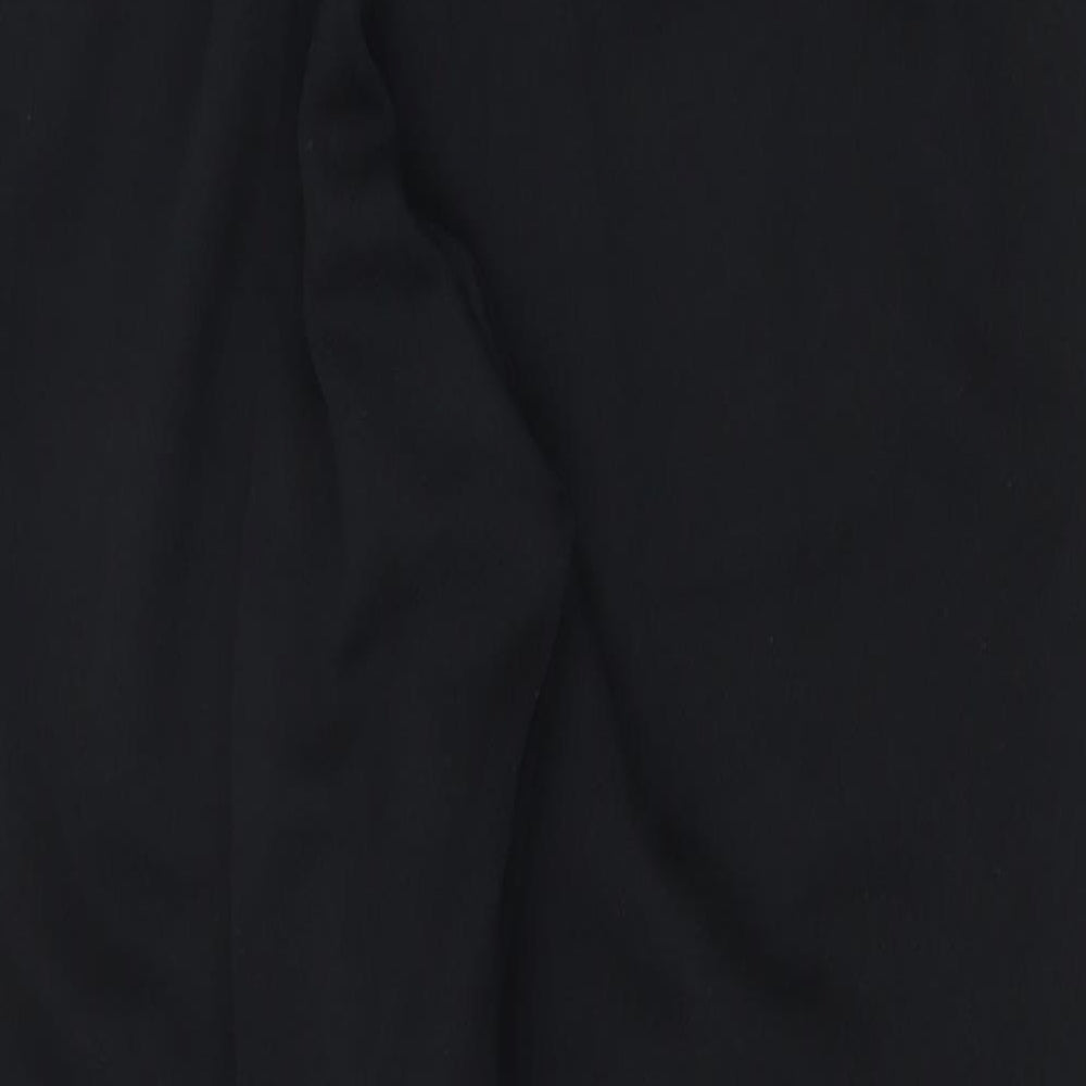 Damart Womens Black Polyester Trousers Size 20 Regular