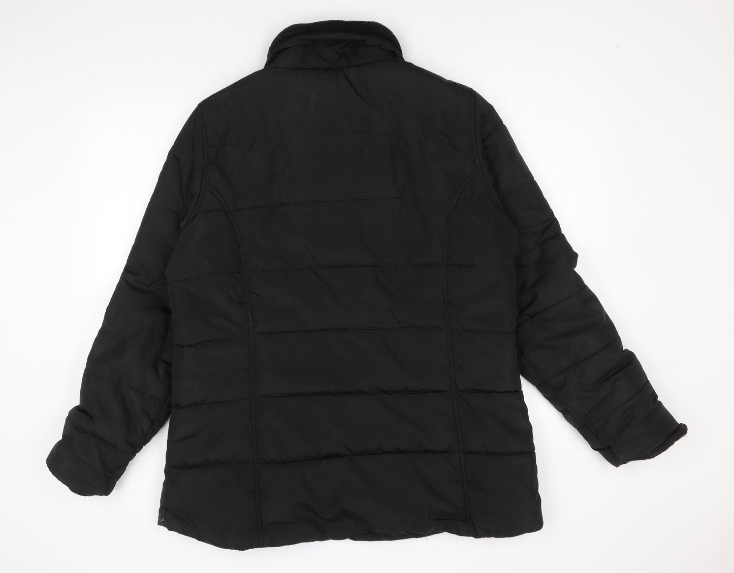Regatta Womens Black Puffer Jacket Coatigan Size 18 Zip