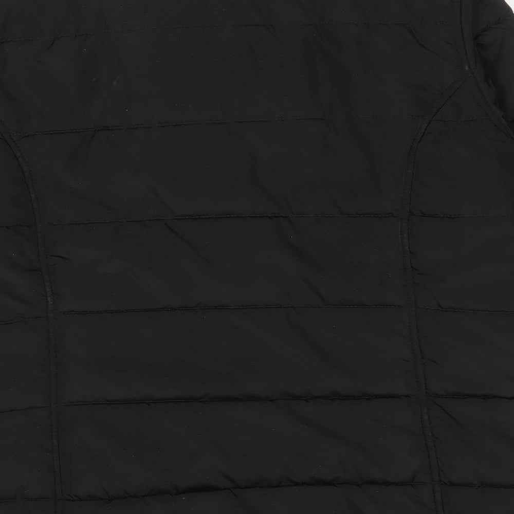 Regatta Womens Black Puffer Jacket Coatigan Size 18 Zip