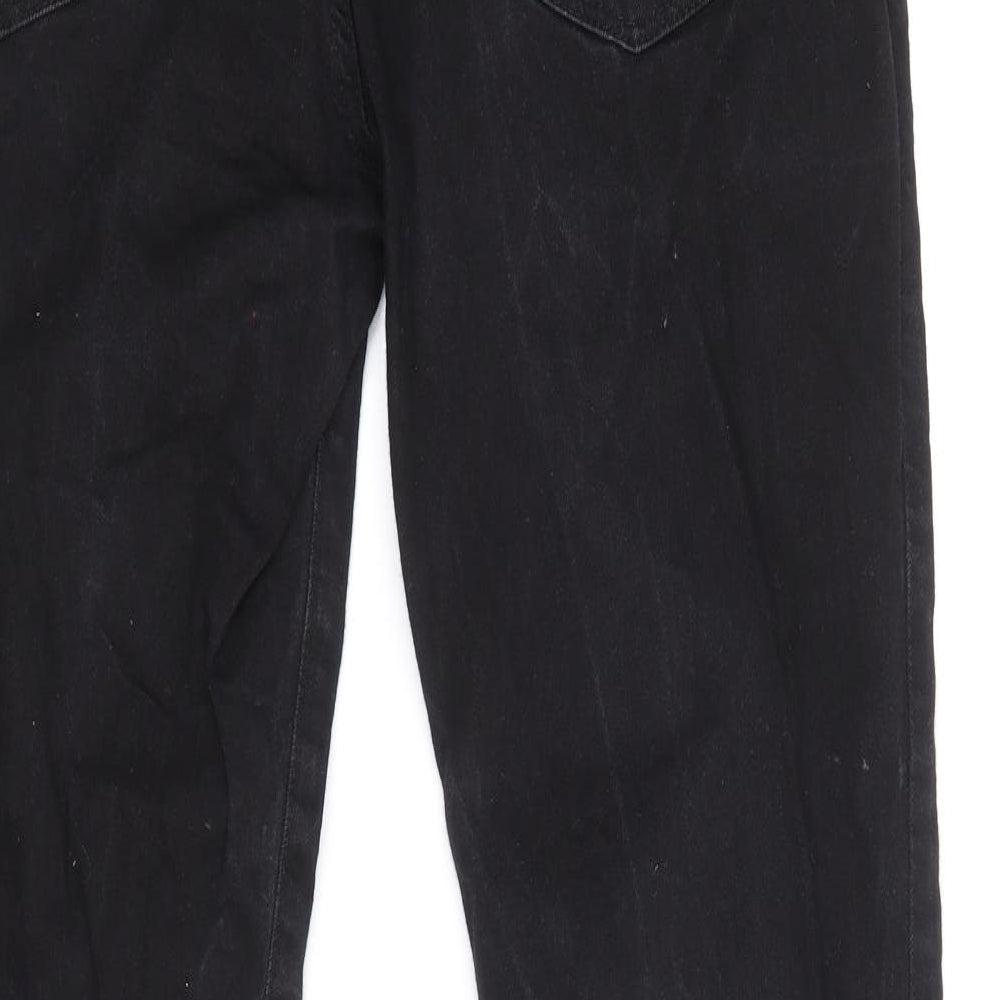 Very Mens Black Cotton Skinny Jeans Size 34 in Regular Zip