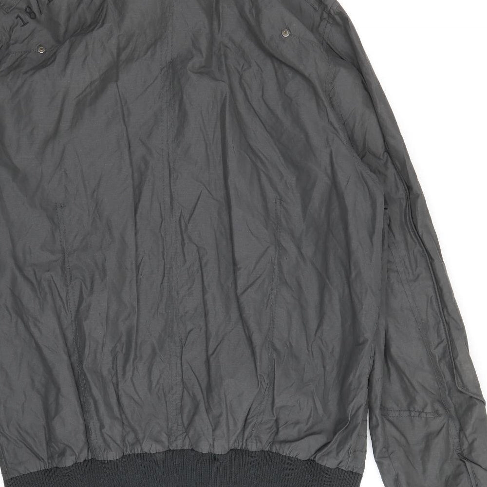 Preworn Mens Grey Jacket Size L Zip