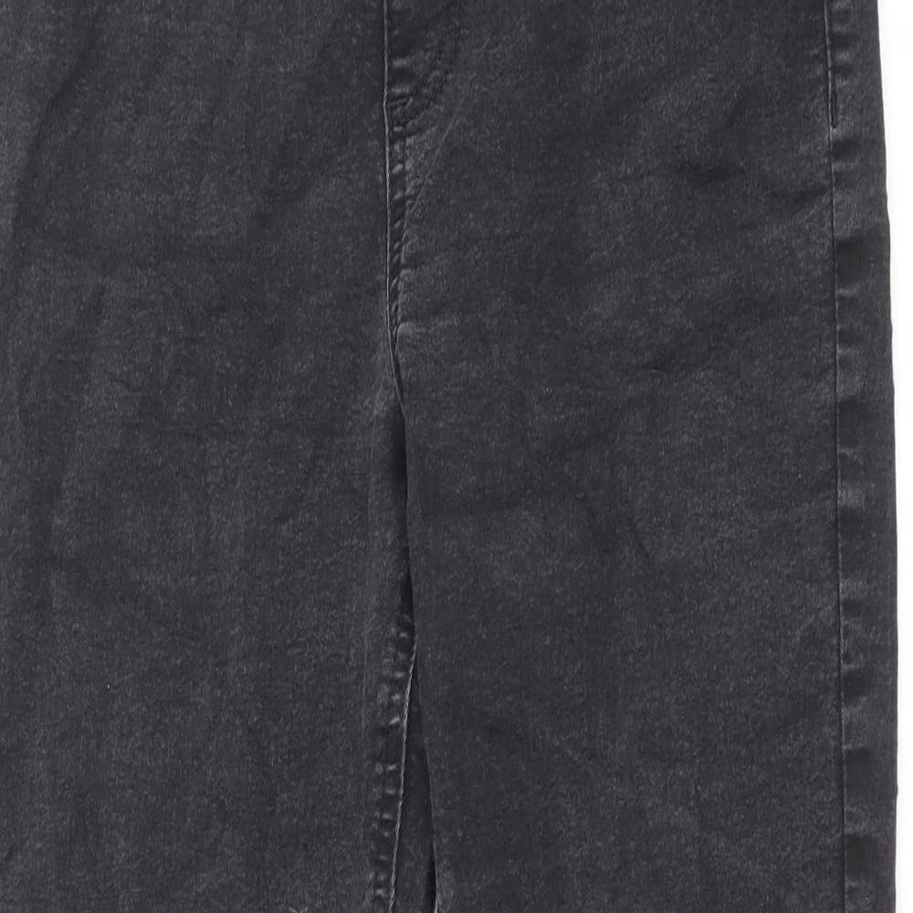 Marks and Spencer Womens Grey Cotton Jegging Jeans Size 12 Regular