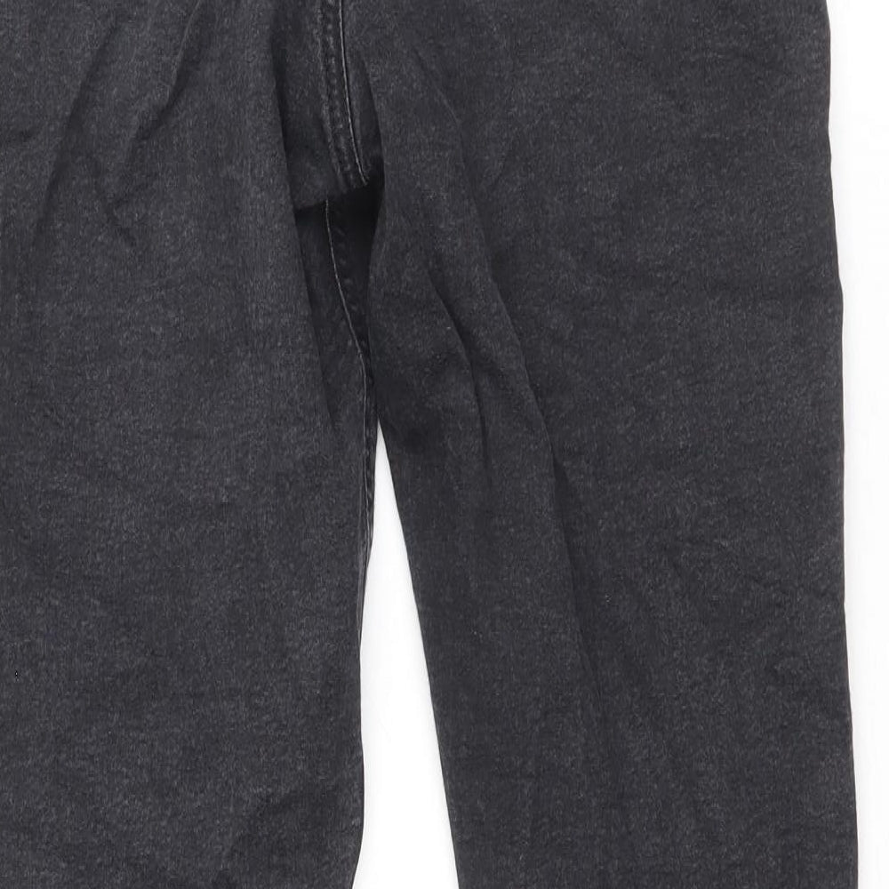 Marks and Spencer Womens Grey Cotton Jegging Jeans Size 12 Regular