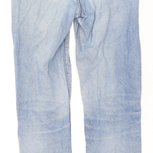 BDG Womens Blue Cotton Skinny Jeans Size 27 in Regular Zip