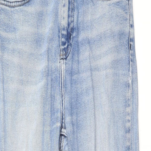 BDG Womens Blue Cotton Skinny Jeans Size 27 in Regular Zip