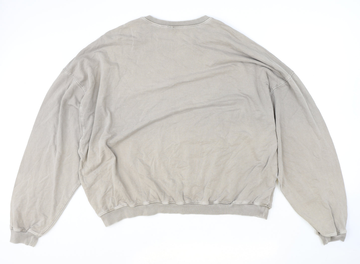 ASOS Womens Brown Cotton Pullover Sweatshirt Size 14 Pullover