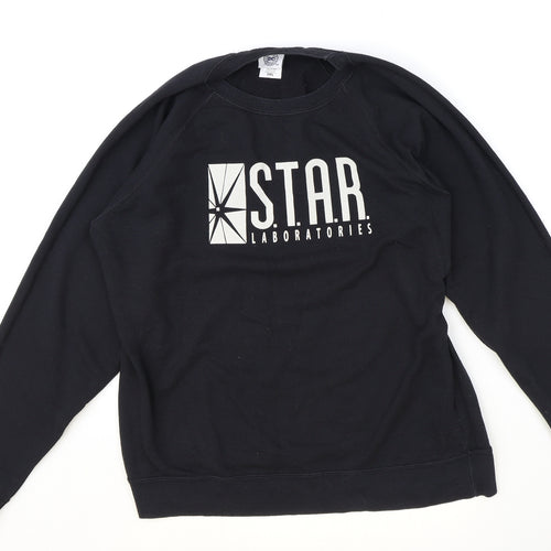 DC Boys Black 100% Cotton Pullover Sweatshirt Size 2XL Pullover