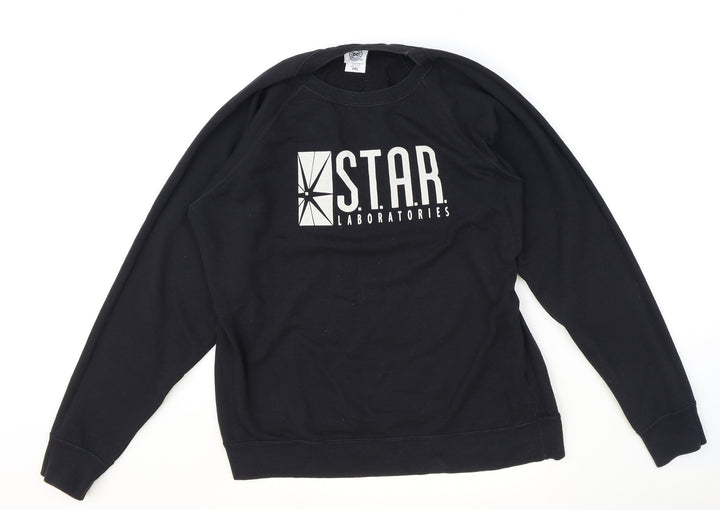 DC Boys Black 100% Cotton Pullover Sweatshirt Size 2XL Pullover