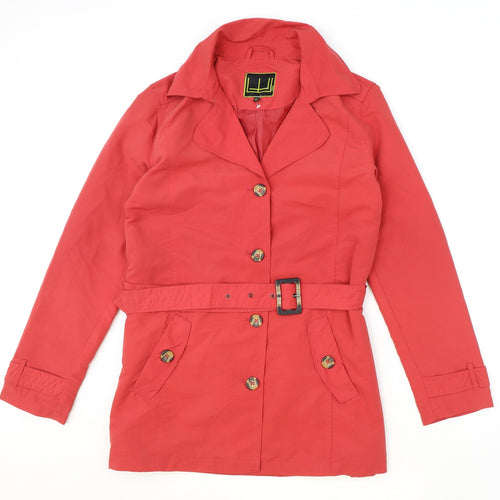 Enigma Womens Pink Jacket Size XL Button